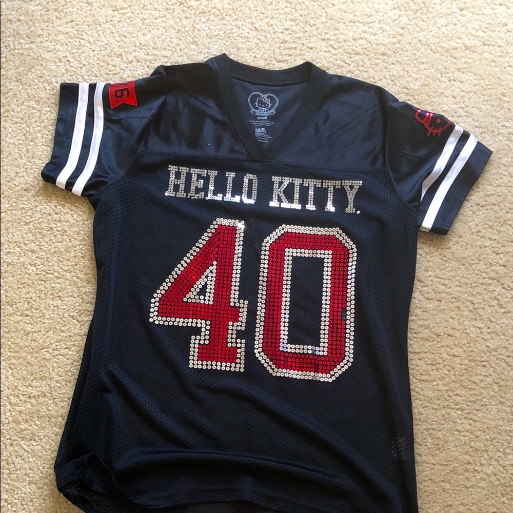 Sanrio Hello Kitty Baseball Jersey Shirt Size M Limited Edition40th Anniversary